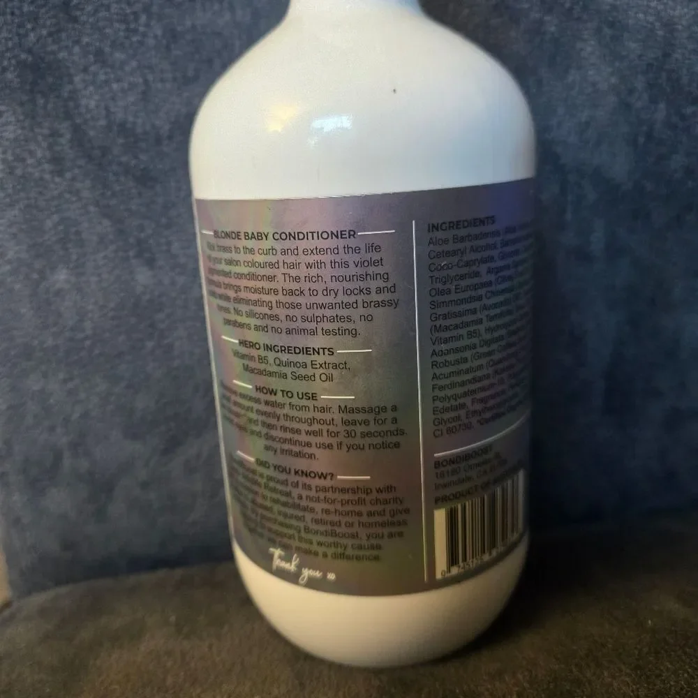 Bondi Boost Blonde Baby Toning Conditioner Salon Professional Sealed Expired
